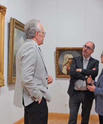 The official visit of the French delegation