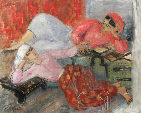 Sevastianov Dimitrie, 1908-1956, Odalisce, 1936, ulei, pânză, 50 x 62